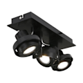 Miniatyrbillede 1 af 3: Sienna QuatroSpot Bar mat sort