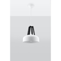 Miniatyrbillede 2 af 6: CASCO E27 LED Pendel Modern Loft BOHO Klassisk Design Korridor - Hvid/Sort
