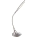 Miniatyrbillede 4 af 4: Skrivebordslampe - CRISTAL RECORD - CristalRecord - LED 10W - Hvid - Moderne design - Indendørs vit, silver