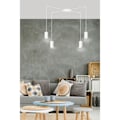 Miniatyrbild 4 av 6: Emibig TRAKER Traker White Cluster Taklampa 4x GU10