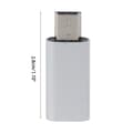 Pikkukuva 5 / 9: USB C - Mini USB 2.0 -sovitin, Type C naaras - Mini USB 2.0 uros -muunnin