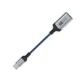 Miniatyrbillede 1 af 7: Multifunktionel 8-bens hun til Type-C han kabeladapterstik Blue