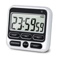 Elektronisk Kökstimer LCD-Display Stor Skärm Elektronisk Timer Positiv Negativ Bakningstimer Påminnelse Tidslarm
