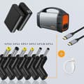 Miniatyrbilde 4 av 8: Type C til DC strømkabeladapter PD høyhastighetslading 3A høy strøm 90° design 5V5.5 2.5mm