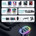 Miniatyrbilde 6 av 9: 60W billader PD USB Type C USB billader hurtiglading med Type-C-kabel null - TypeC Cable