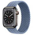 Pikkukuva 6 / 10: Joustavat rannekkeet Apple Watch 38mm/40mm/41mm Punainen Röd l