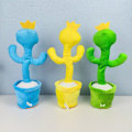 Pikkukuva 3 / 6: Rainbow Friends -pehmolelu, hehkuva, laulava, vääntyvä, tanssiva lelu, vihreä green