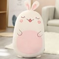 Miniatyrbillede 1 af 4: Ny 60cm Squishmallows plys kawaii blød stor pude Pink rabbit