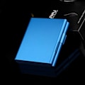 Miniatyrbilde 3 av 5: Gull Etui/Holder 2 stk. Plast Sigaretter for 20 Sigaretter