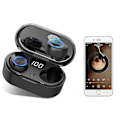 Pikkukuva 1 / 4: Langattomat Bluetooth 5.0 -nappikuulokkeet 500 mAh:n latauskotelolla