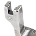Miniatyrbilde 2 av 5: Buet Faldefot Symaskin Flat Bil Buet Faldefot Rulle Type Faldefot Syverktøy 1/8 0.3CM