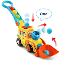 Miniatyrbilde 2 av 10: Push & Pop Bulldozer, Gul