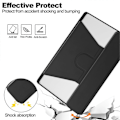 Miniatyrbilde 5 av 5: Etui til Lenovo Tab M11/Xiaoxin Pad 11 2024 PU+Akryl Nettbrett Stativdeksel med Bluetooth Tastatur Flerfarget Multicolor Style A