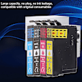 Miniatyrbillede 2 af 5: 4 Farvede 603xl Blækpatroner til Epson Xp 2100 2105 3100 3105 4100 4105 Printer