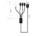 Pikkukuva 5 / 5: 4-in-1 iWatch magneettinen langaton latausasema{EE}