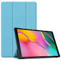 Miniatyrbild 1 av 5: Fodral för Samsung Galaxy Tab A9+ Plus Tablet Skärmstorlek 11 Tum 2023, Ultra Slim Vikbart Hårt Baksidesskydd Ställ, Mörkblå svart{ee} black 11 in