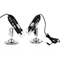 Miniatyrbilde 5 av 5: 1600X Digitalt Mikroskopkamera 3-i-1 USB Bærbart Elektronisk Mikroskop for Lodding LED Forstørrelsesglass for Ce{EE}