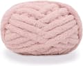 Tykt Strikket Chenille Garn til Håndhæklede Tæpper, Superblødt Stort Jumbo Tæppegarn Light Pink