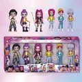 6 st K-POP Demon Hunters Actionfigurer - Supersött koreanskt idol samlarfigurset, perfekt för dockhusaccessoarer B