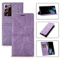 Miniatyrbilde 1 av 5: For Samsung Galaxy Note20 Ultra Dream Magnetisk Suge Business Horisontal Flip PU Lærveske med Holder & Kortspor & Lommebok{EE} Purple