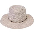 Miniatyrbillede 3 af 5: Sommer Stråhat, Bredskygget Sammenfoldelig Dame & Herre, One Size, Strandhat{ee] E pink + beige