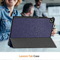 Miniatyrbild 5 av 5: Fodral för Lenovo Tab TB311FU Anti-Drop Läderställ Tablet Skydd Multicolo{EE} Multicolor Dark Blue