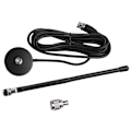 Miniatyrbillede 4 af 5: CB Antenne 27MHz Blød Pisk Magnetisk Base BNC Pl259 Stik CB Antenne Til Cobra