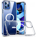 Miniatyrbilde 3 av 5: MagSafe-kompatibelt deksel for iPhone 12 Pro Max - Transparent (iPhone 12 Pro Max 6.7'){ee}
