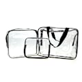Miniatyrbild 1 av 4: 3-pack Toalettsäckar i transparent plast