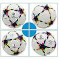Miniatyrbilde 2 av 3: Verden 2023, fotball Champions League Stjerner Mønster Fotball treningsball{EE}
