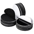 (12-pack, rund 50 mm) kraftiga självhäftande kardborrepunkter