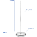Miniatyrbild 4 av 4: Termometer för vedugn / pizzaugn / stenugn /
