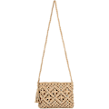 Miniatyrbild 2 av 5: Handvävd Crossbody-väska för damer, Sommarstrandväska, Vävd handgjord axelväska