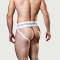 Miniatyrbild 4 av 5: Original No. 10 Swimmer/Jogger Jockstrap 3 tum Vit | Herrunderkläder | Herr Jockstrap XXL
