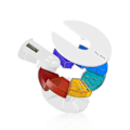 Miniatyrbillede 3 af 4: 7 Dages Automatisk Pille Dispenser Med Alarm Elektronisk Medicin Manager
