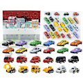 Pikkukuva 2 / 3: Joulukalenteri Autot - Adventi kalenteri leluautoilla Multicolor multifärg