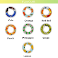 Miniatyrbild 3 av 5: AirUpWaterBottleTastePodAirFruitFragranceFlavoredWaterBottle(AnanasSmak)