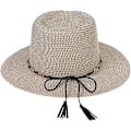 Miniatyrbillede 3 af 5: Sommer Stråhat, Bredskygget Sammenfoldelig Dame & Herre, One Size, Strandhat{ee] B beige + khaki