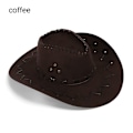 Miniatyrbild 1 av 8: Cowboyhattar för män och kvinnor, Western Style Hats, Wild, Elegant, Neutral Coffee Coffee Well,