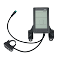 Miniatyrbilde 2 av 5: Protocol 2 El-sykkel Display 24v 36v 48v Lcd S830 Display Med USB Vanntett Tilkobling black