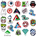 Miniatyrbillede 3 af 5: Skateboard Stickers Pakke Cool Decals 100stk til Bærbar Teenagere Sti