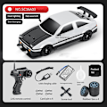 Miniatyrbilde 4 av 5: Ae86 1/16 Rc Driftebil Høyhastighets Fjernkontroll Driftebil for Barn og Voksne{EE}