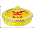 Miniatyrbillede 3 af 5: Oppustelig drikkevarekøler med en diameter på ca. 50 cm, Mexico, temafest, karneval, poolparty