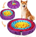 Dog Sniff Mat & Feeding Mat - Interactive Training Mat for Slow Eating and Stress Reduction E