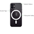 Miniatyrbilde 4 av 5: MagSafe-kompatibelt deksel for iPhone 12 Pro Max - Transparent (iPhone 12 Pro Max 6.7'){ee}