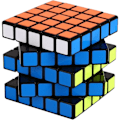 Miniatyrbillede 3 af 5: Rubiks Cube 5x5 - Niveau 5 - Regular - Begynder - Børn - Kapløb - Profes{EE}