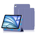 Miniatyrbillede 2 af 5: Stativ Etui til iPad Air 13 (2024) (M2) - Stødsikkert Magnetisk PU Læder Flip Etui - Lilla Multifarvet{ee} Multicolor Purple