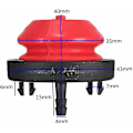 Miniatyrbilde 2 av 3: Primerpumpe til gressklipper med slange drivstoffpumpe for MTD 570682a 751-10639 erstatningstilbehør