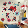 Amazing Spiderman wall decals set for kids room decoration