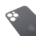 Miniatyrbillede 5 af 5: Batteri Hus Cover til iPhone 12 Pro Reparationsdel (Kameraring Hul Standard Version) Sort Black iPhone 12 Pro 6.1 inch